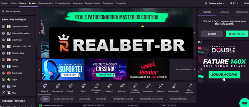 Desenvolvimento do Realbet Online Casino