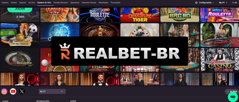 Realbet Online para Dispositivos Móveis